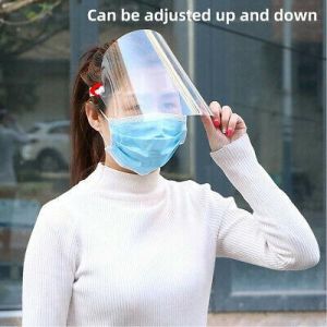    Anti-fog Empty Top Cap Clear Full Face Splash-proof Protective Mask Hat Shield