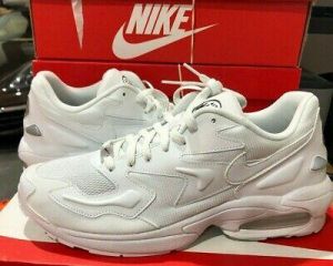   Nike Air Max2 Light White Mens Running Shoes Athetic AO1741-102 Trainers NEW