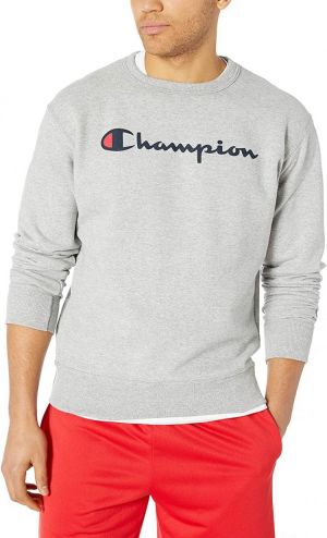 NoworNever חולצות Champion Men's Graphic Powerblend Fleece Crew