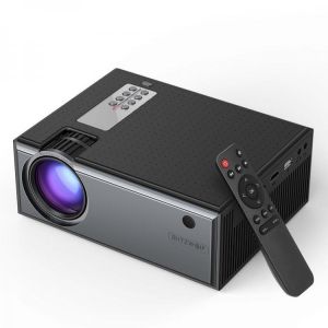NoworNever חשמל ואלקטרוניקה Blitzwolf® BW-VP1 LCD Projector 2800 Lumens Support 1080P Input Multiple Ports Portable Smart Home Theater Projector With Remo