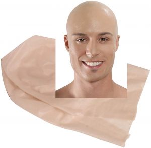 NoworNever מסכות (Mehron Makeup Professional Bald Cap (Latex